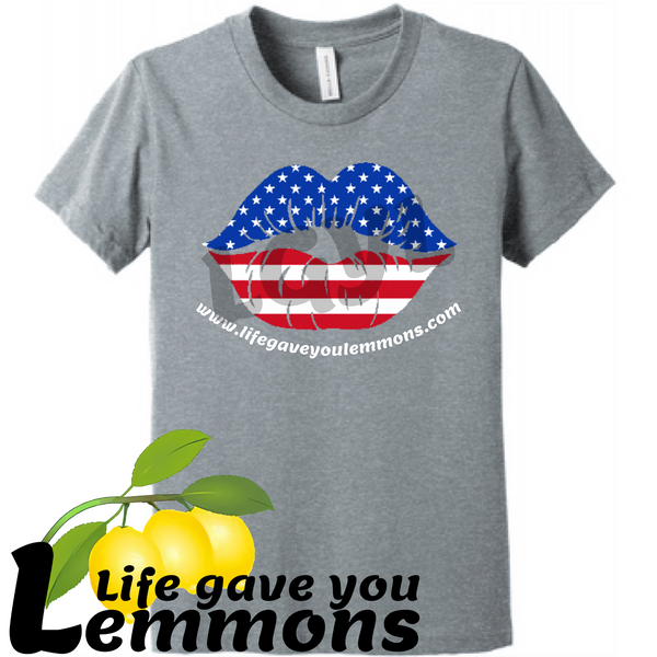 Kiss of Patriotism Kid's Shirt