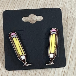 Earrings - Pencil