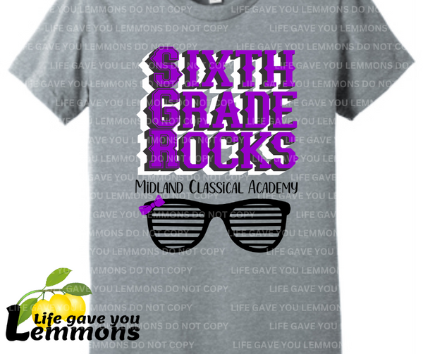 Shirts - MCA Grade Rocks Girl