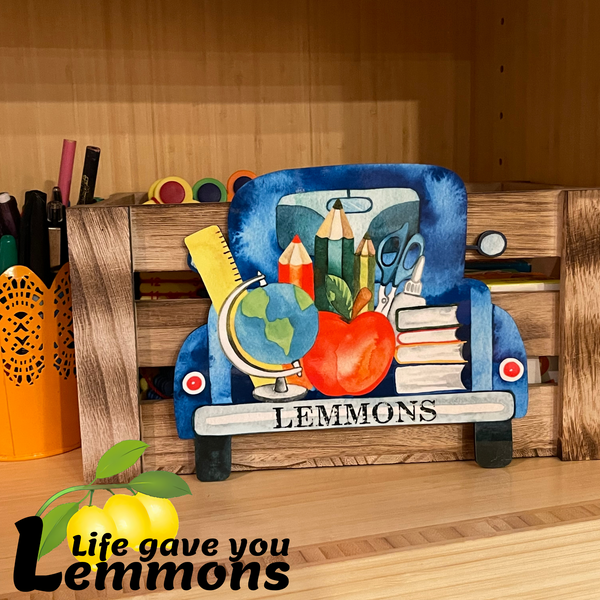 Decor - Truckload of School Supplies