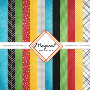 Magical - Basic Paper 6 x 6 Pack