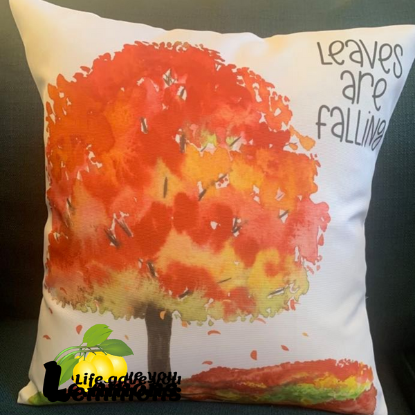 Pillow - Leaves are Falling.... Autumn is Calling