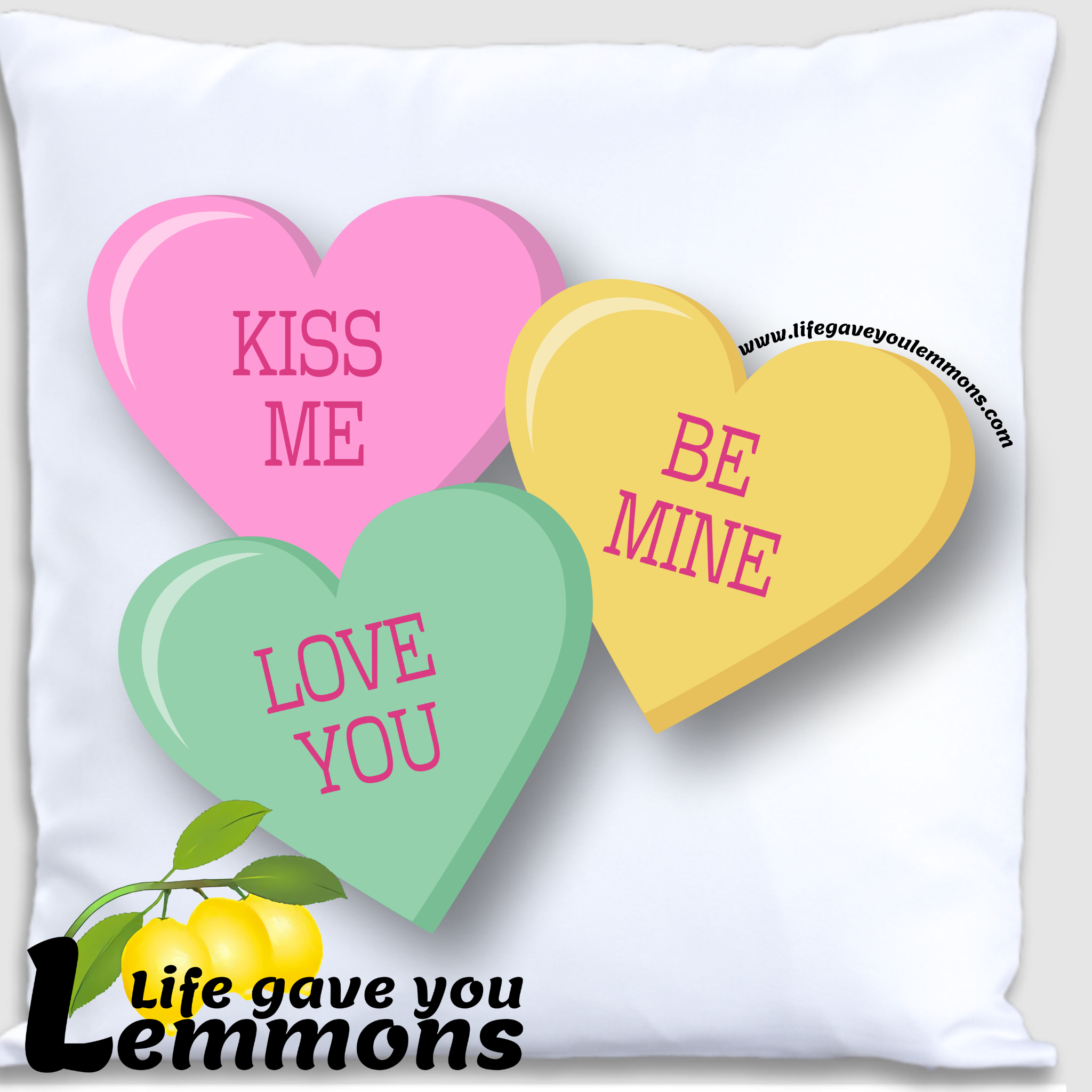 Pillow - Convo Hearts