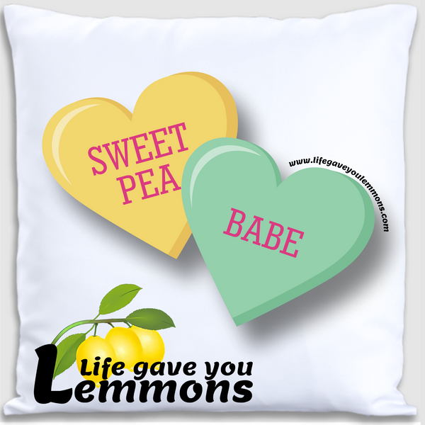 Pillow - Personalized Convo Hearts