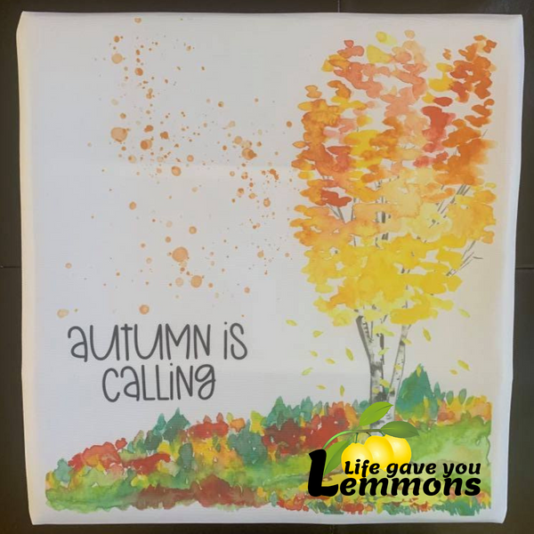 Pillow - Leaves are Falling.... Autumn is Calling