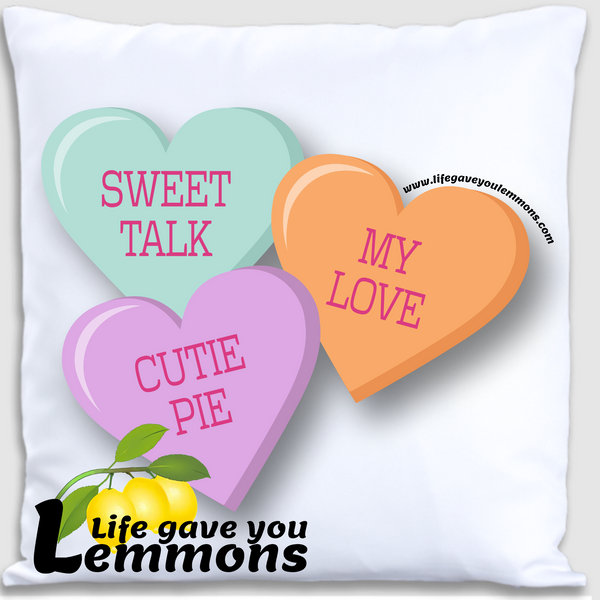 Pillow - Convo Hearts