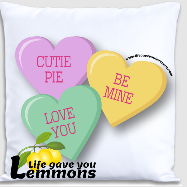 Pillow - Convo Hearts