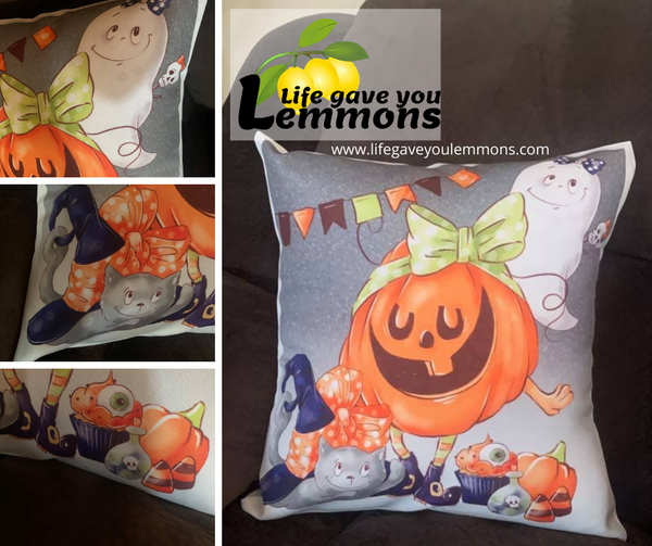 Pillow - Halloween Friends