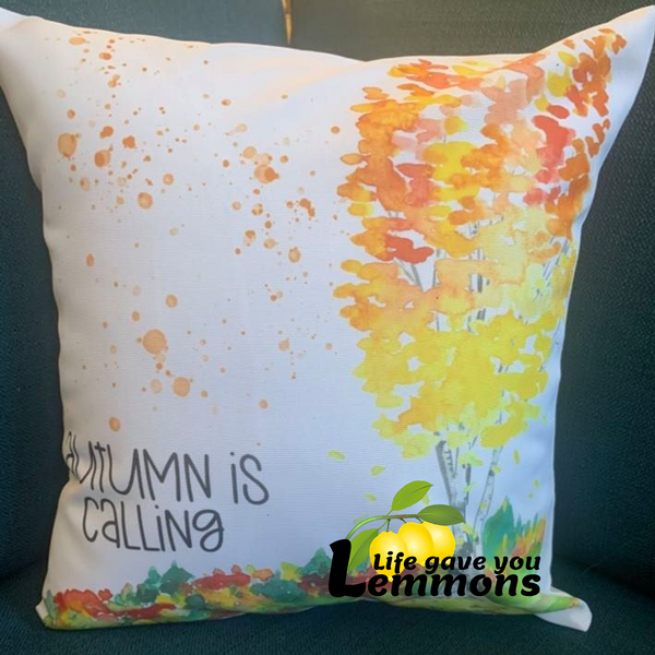 Pillow - Leaves are Falling.... Autumn is Calling