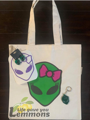 Tote - Girly Alien