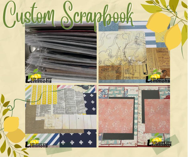 Custom Scrapbook Album - Completed